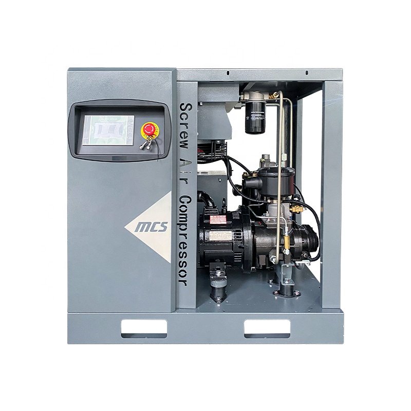 Mikvos 7.5KW 11 KW Oil Injected New Design Chinese Red High Quality Screw Air Compressor