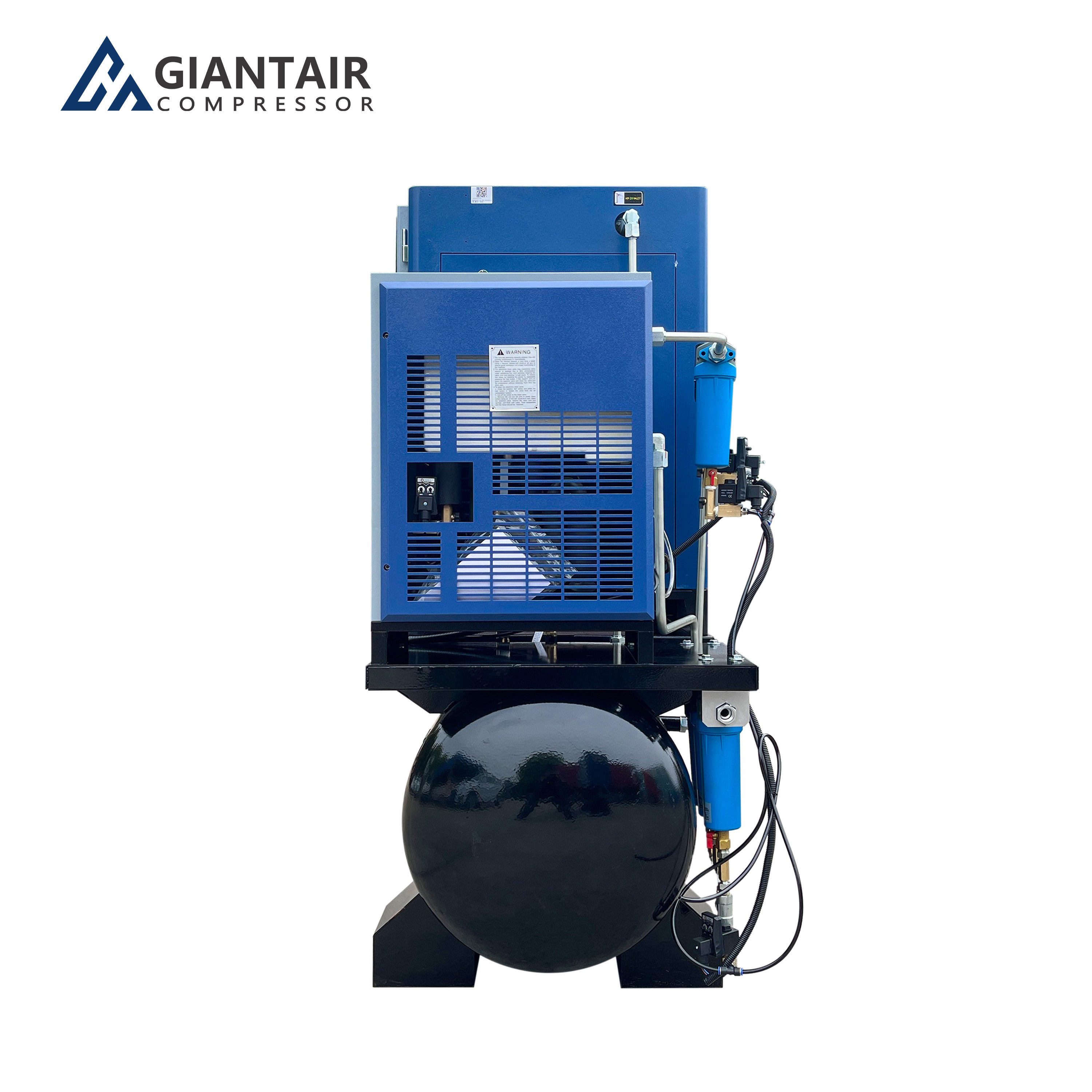 Hot Sale Customized All-in-one 15KW 20HP Rotary Industrial Compressors Silent Air-Compressors Screw Air Compressor