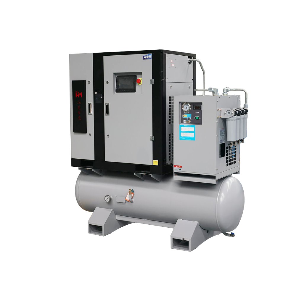 11KW Industrial Variable Frequency Screw Air Compressor High-Pressure Air Screw Compressor