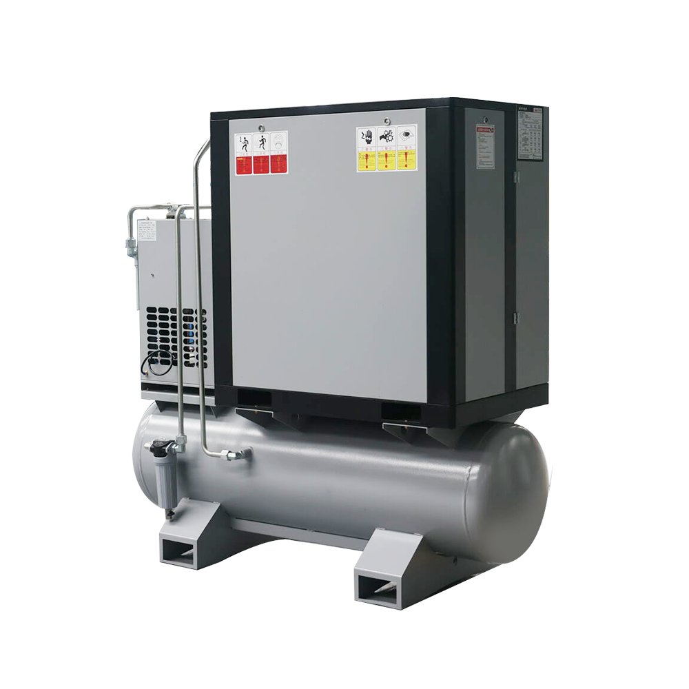 11KW Industrial Variable Frequency Screw Air Compressor High-Pressure Air Screw Compressor