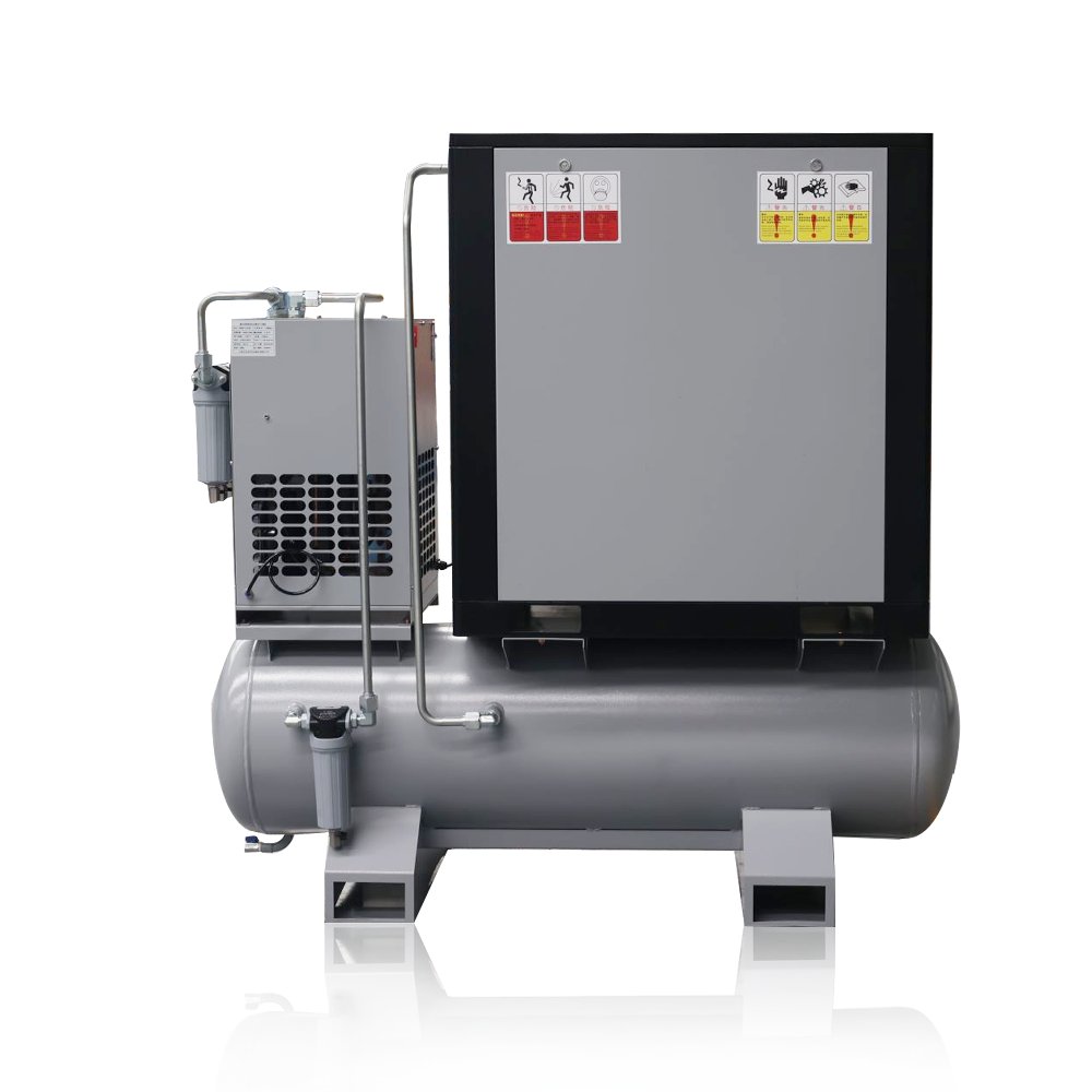 11KW Industrial Variable Frequency Screw Air Compressor High-Pressure Air Screw Compressor