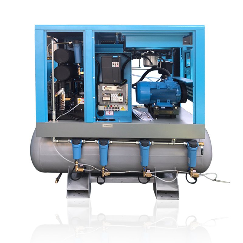 15kW Screw Air Compressor 16 Bar High Pressure Screw Compressor 20hp For Fiber Laser Cutting