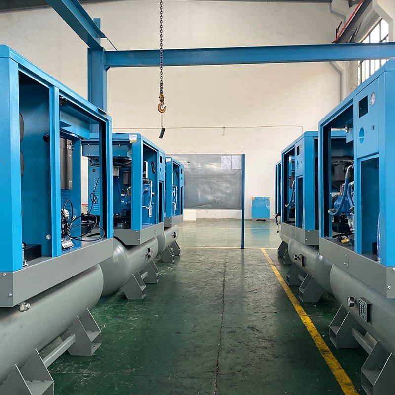 15kW Screw Air Compressor 16 Bar High Pressure Screw Compressor 20hp For Fiber Laser Cutting