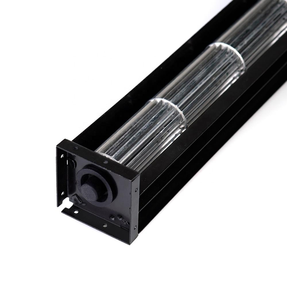 Aluminum Impeller Dc Cross Flow Fans 300mm 120v 220v Ac Tangential Blower Fan for air Conditioner