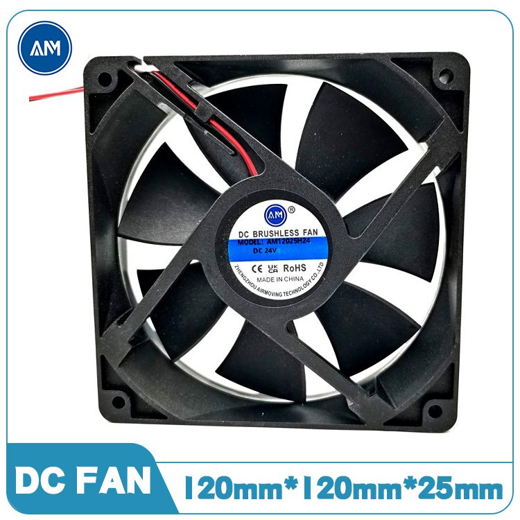 Hot Sale Wholesale Mini 24v 14cm Rdm12025s Computer Blower Dc Fan