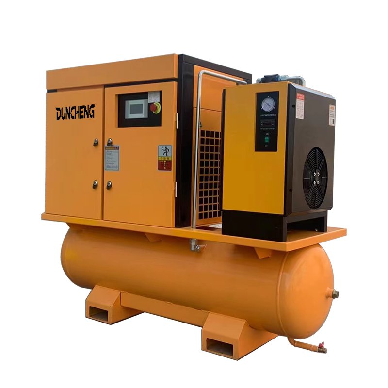 Hot Sales 7.5kw 15kw 22kw Screw Air Compressor With Air Dryer and Air Tank 8bar 10bar 16bar