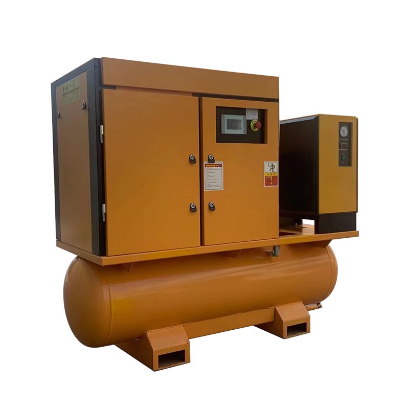 Hot Sales 7.5kw 15kw 22kw Screw Air Compressor With Air Dryer and Air Tank 8bar 10bar 16bar
