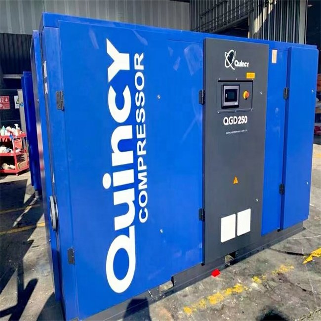 China Supplier Low Price Wholesale Industrial air Compressor Qgd45 Qgd55 Qgd75 Qgd90 Qgv90 Quincy Screw air Compressors