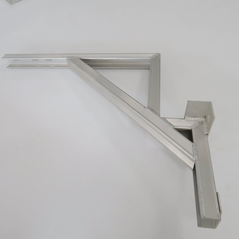 Custom Wall Mounting Bracket for Condenser Ductless Mini Split Air Conditioner Heat Pump Systems Aluminium Alloy Support Bracket