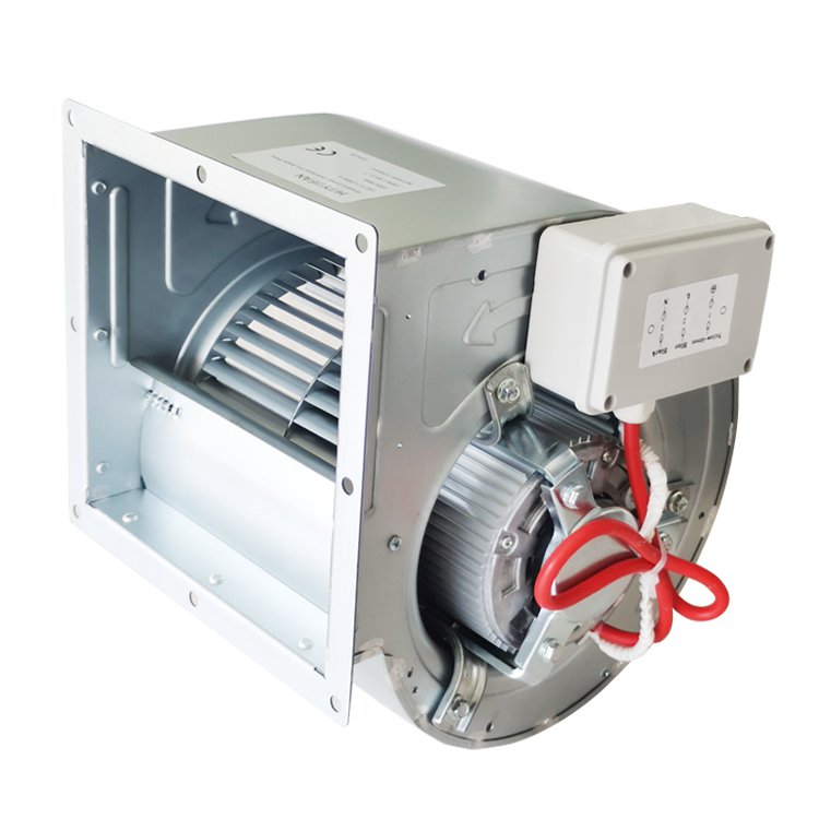 7/7 0.25Kw 4P 3V 1F Snail Shell Pre-curved Blades AC Centrifugal Fan Extractor Motor Ventilation Blower Airflow 2000 M3/h