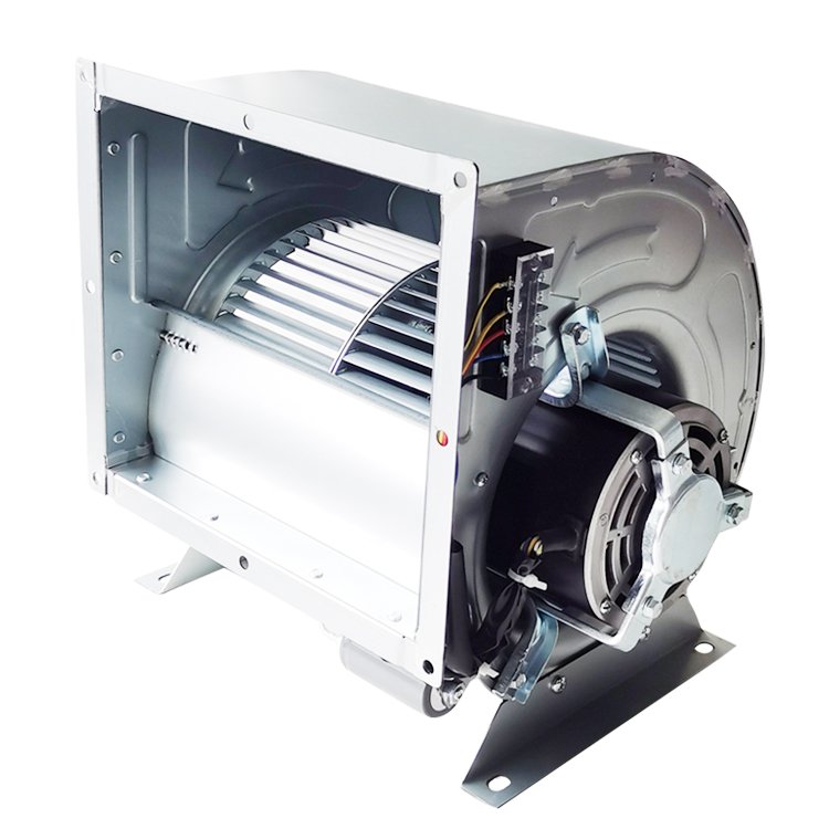 7/7 0.25Kw 4P 3V 1F Snail Shell Pre-curved Blades AC Centrifugal Fan Extractor Motor Ventilation Blower Airflow 2000 M3/h