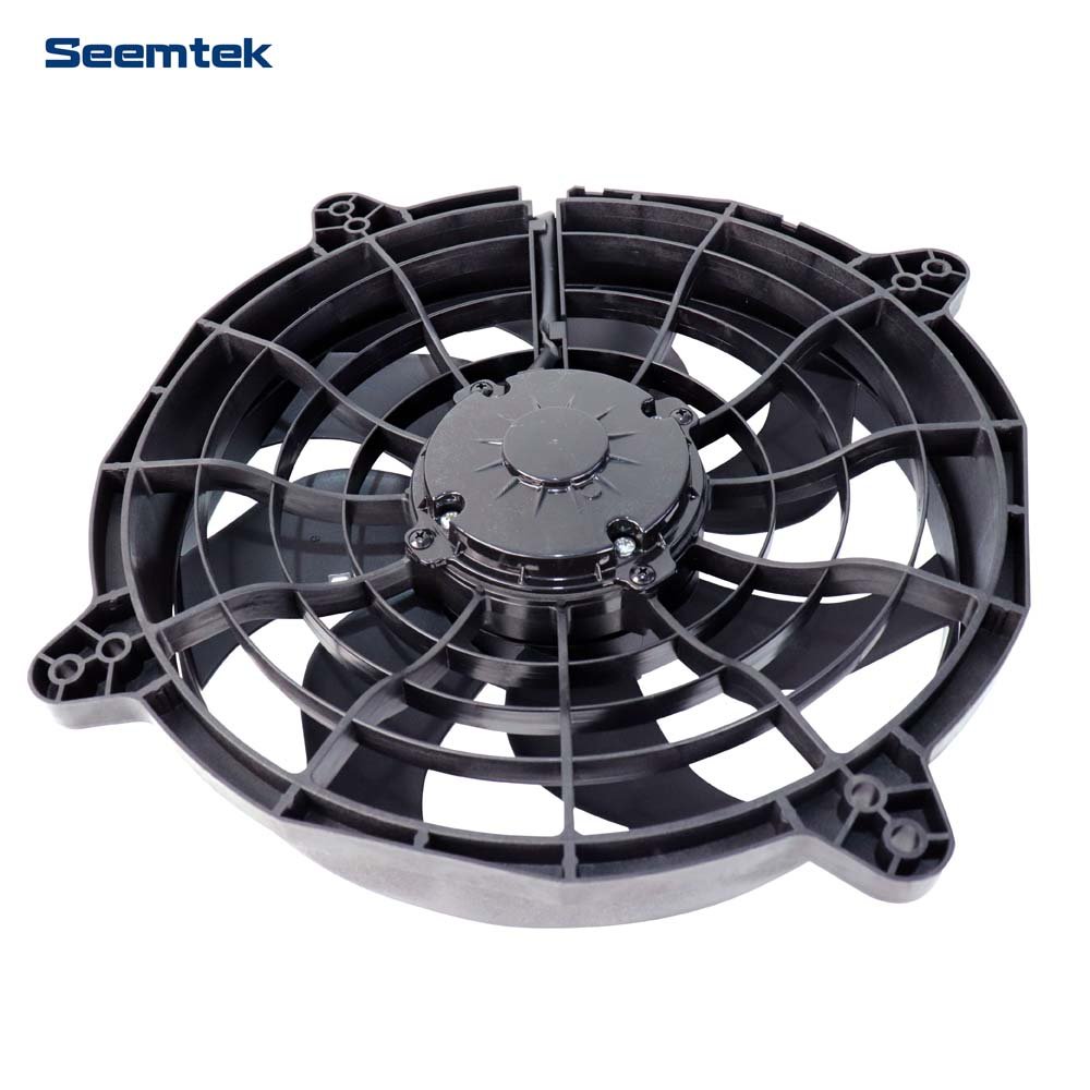 Long Working Time 24V DC Low Noise A/C Condenser Fan for Bus