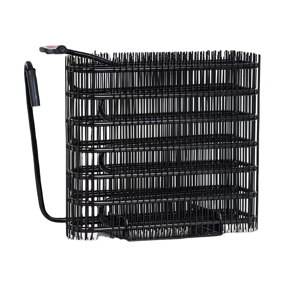 Retek 260*260*182mm Tube Plate Refrigerator Condenser Spiral Static Air Cooled Wire Condenser for Refrigeration Freezer