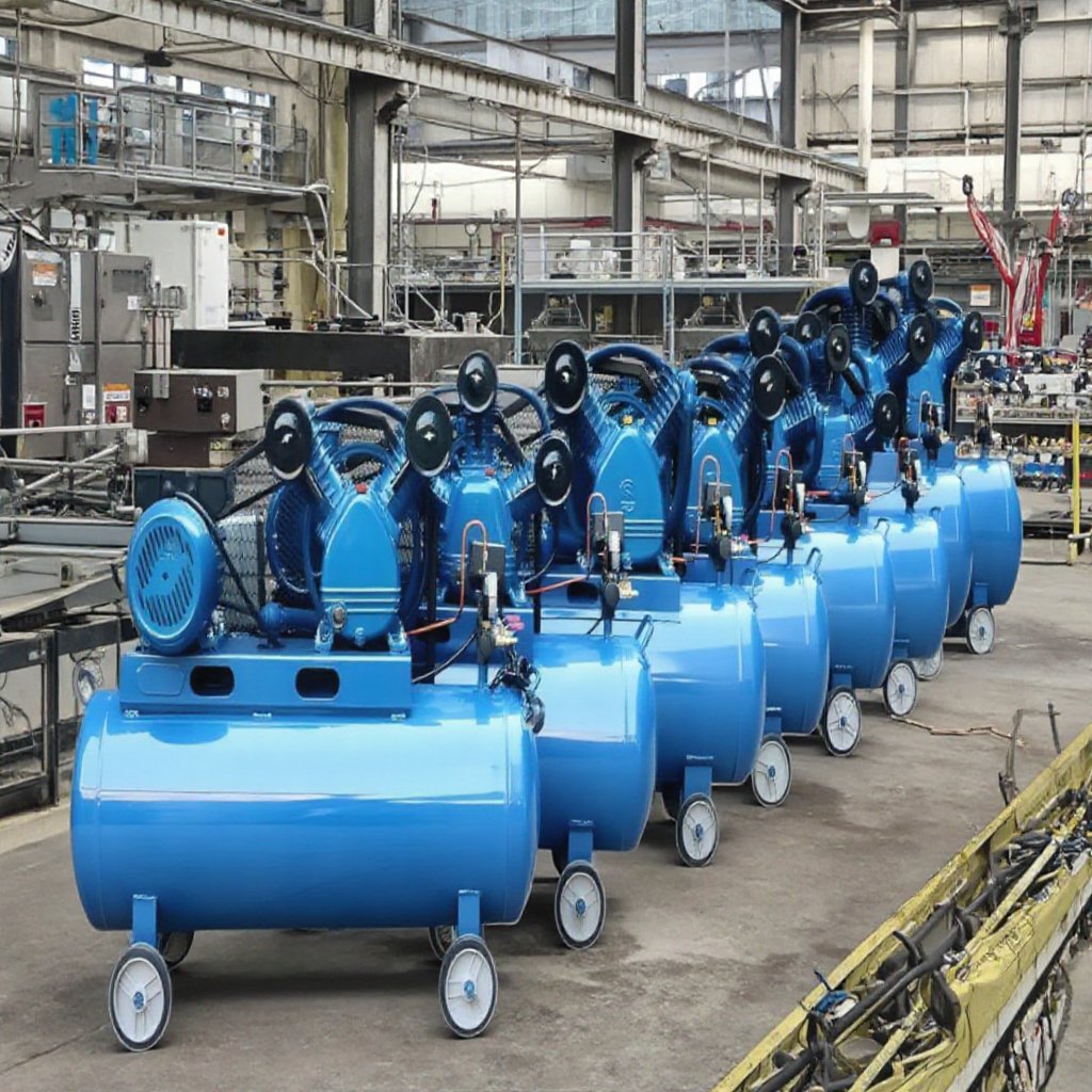 Portable Gas Powered 3HP Air Compressor with CE Certification Changer Piston air Compressor 200L 300L air Compressor Price