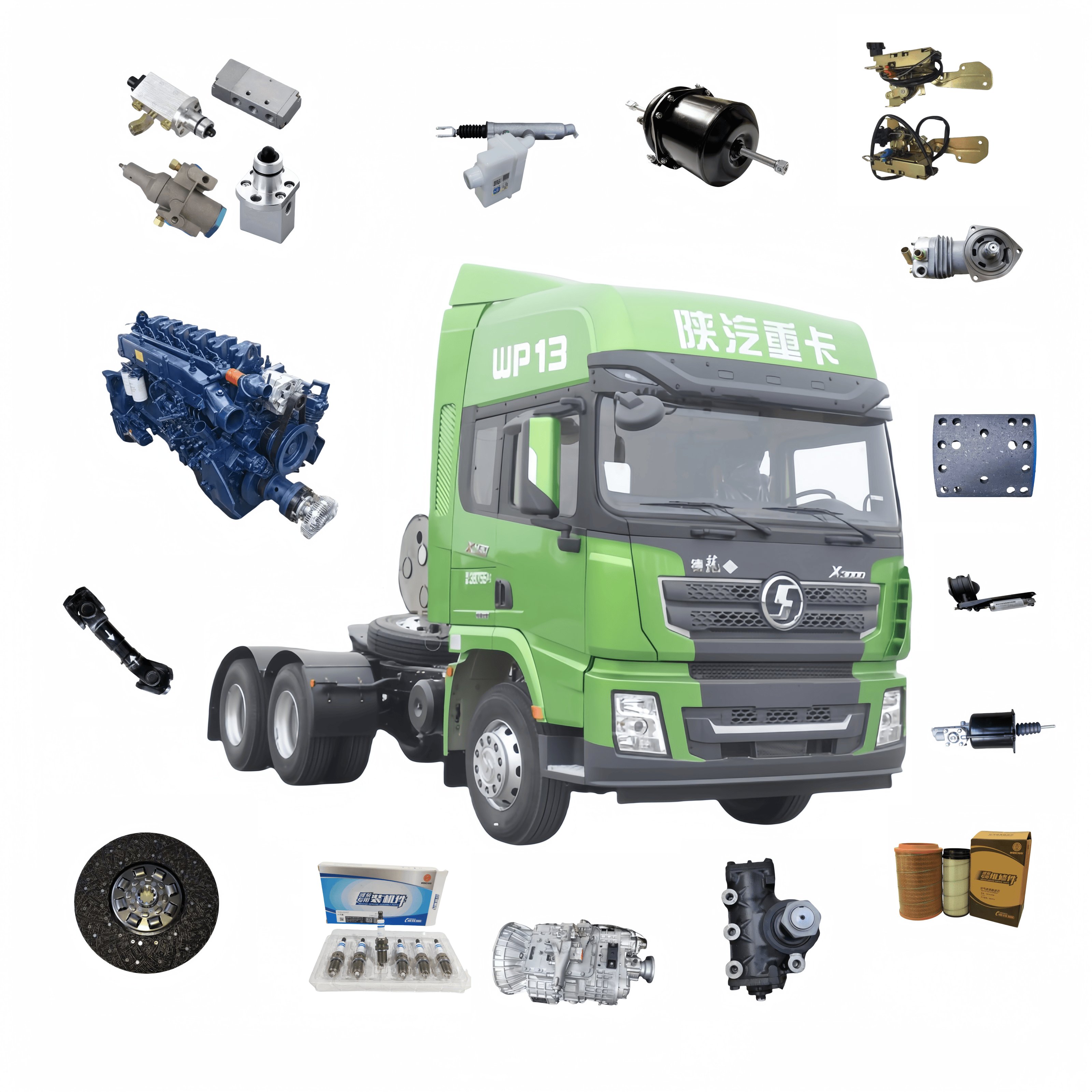 Sinotruk WG1664820116 Condenser Assembly Model Ace