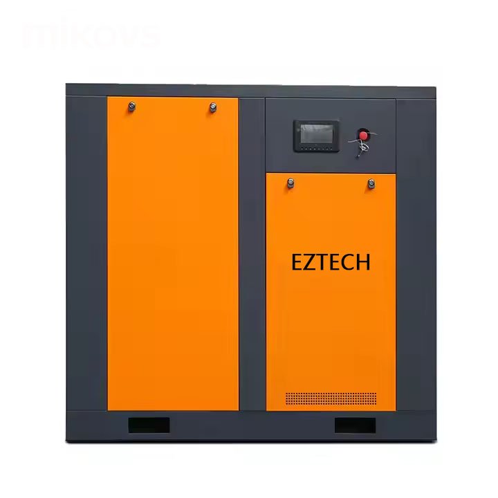High Quality 7.5KW Stationary Screw Air Compressor Energy Saving 110/220V/380V/415V Construction 8-16bar Working Engine Motor