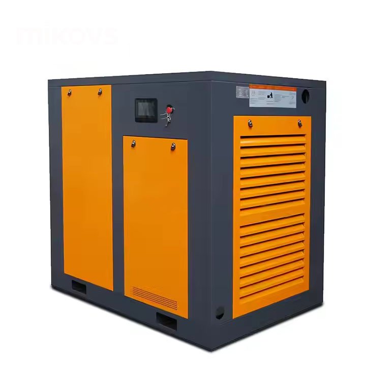 High Quality 7.5KW Stationary Screw Air Compressor Energy Saving 110/220V/380V/415V Construction 8-16bar Working Engine Motor