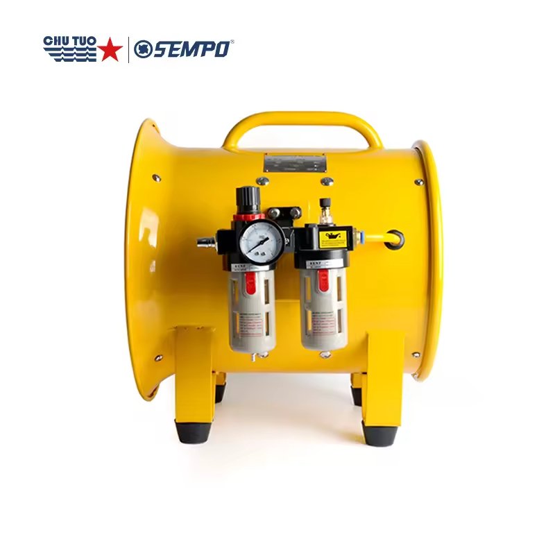 Pneumatic Explosion Proof 100% Copper Motor Metal Portable Ventilator Blower Fan