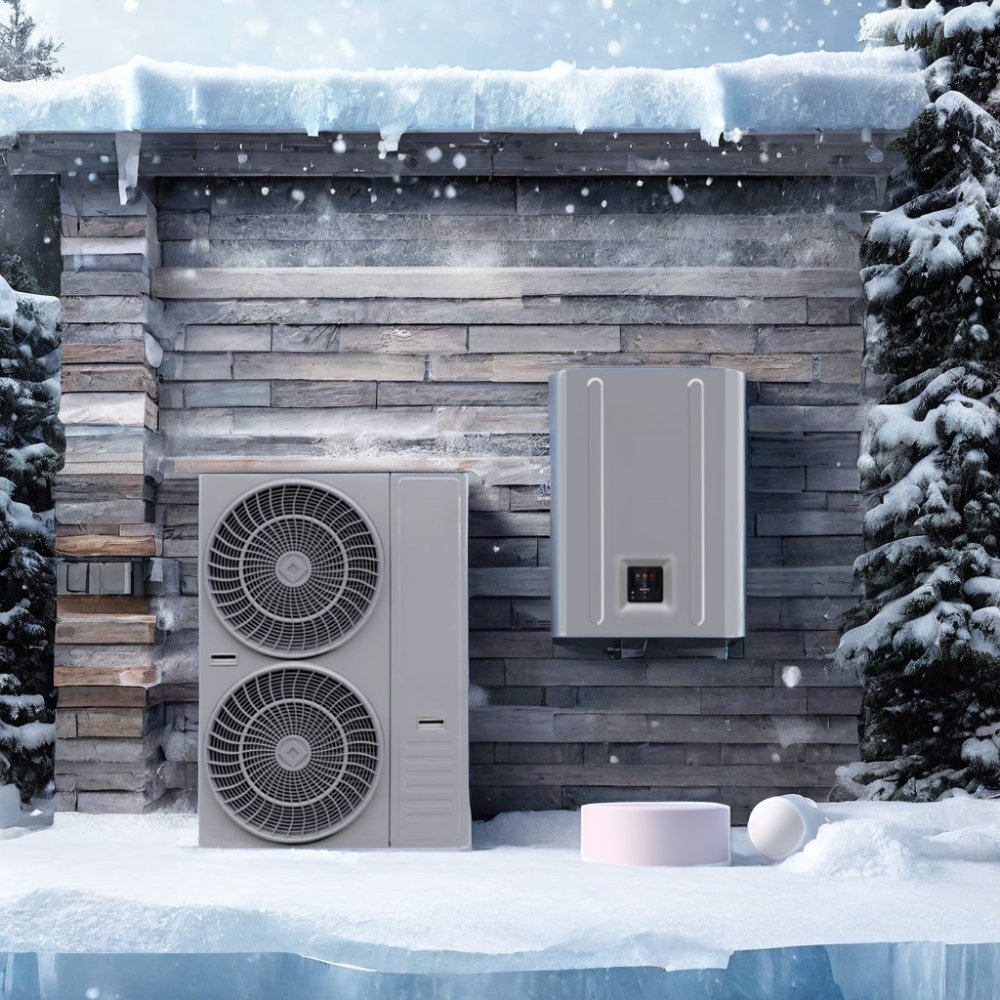 China Factory's New R290 Monobloc Heat Pump With DC Inverter EVI Floor-Standing Mounting Includes Condenser and Motor-Core