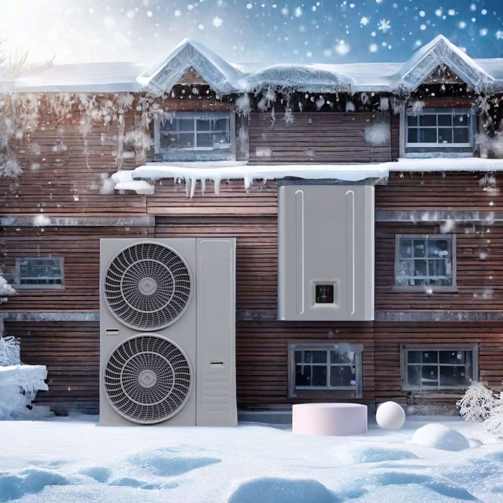 China Factory's New R290 Monobloc Heat Pump With DC Inverter EVI Floor-Standing Mounting Includes Condenser and Motor-Core