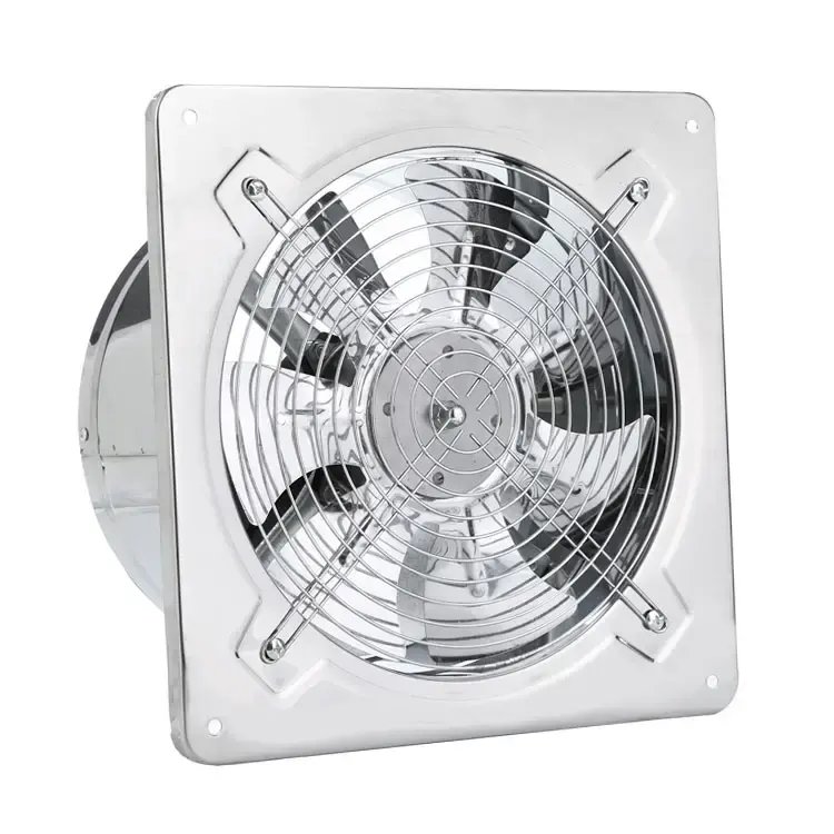 4 6 8 10 12 Inch High Speed Industrial Iron Pipe Wall Mount Bathroom Kitchen Ventilation Exhaust Fan