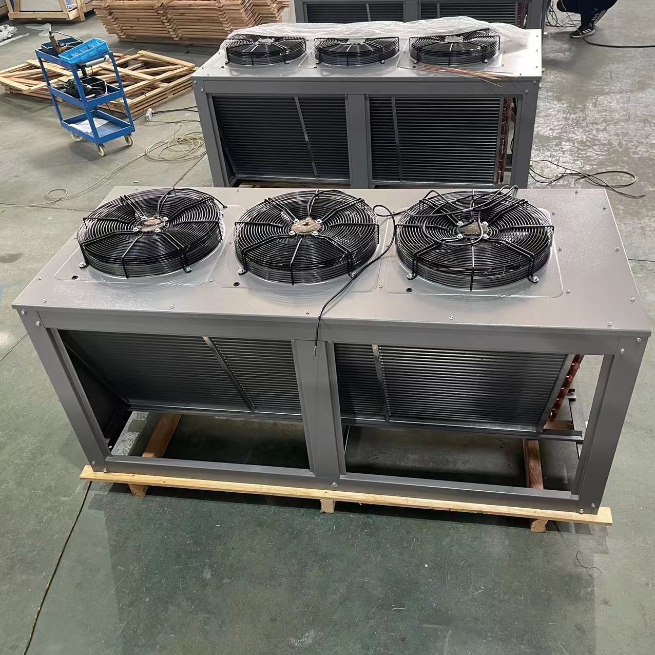 V Type Air-Cooled Condenser Dryer Cooler Industrial Refrigeration Equipment