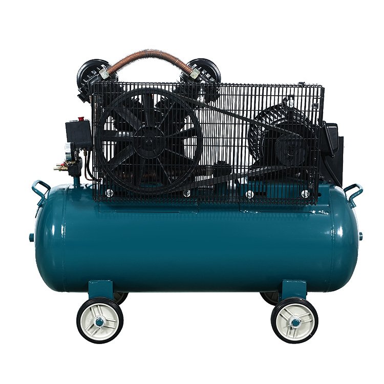 5.5HP Piston Belt Driven air Compressor Electric Silent 100L Piston air Compressor