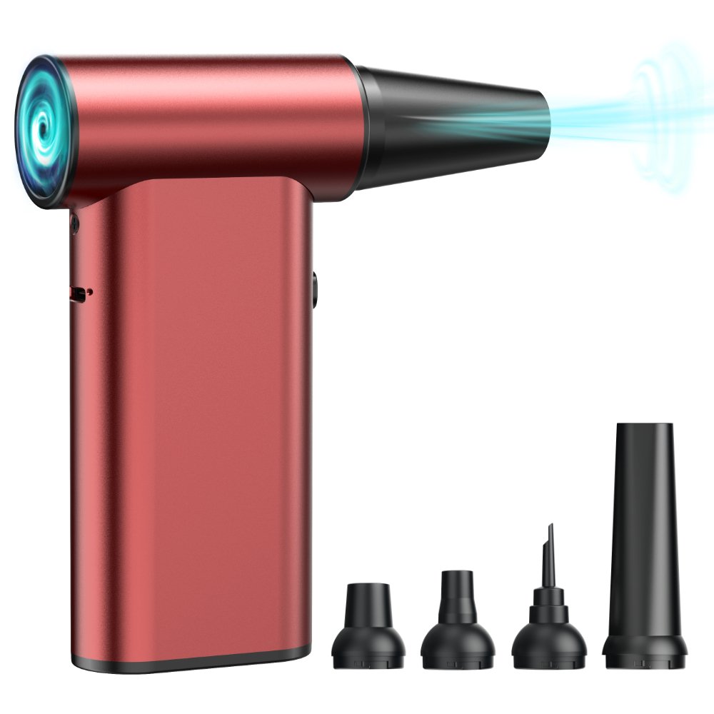 Mini Turbo Fan 130000RPM Three-speed Compressed Air Duster Blower Cordless Violent Turbo Jet Fan