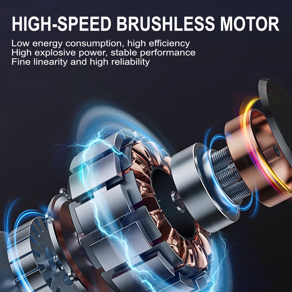 Mini Turbo Fan 130000RPM Three-speed Compressed Air Duster Blower Cordless Violent Turbo Jet Fan