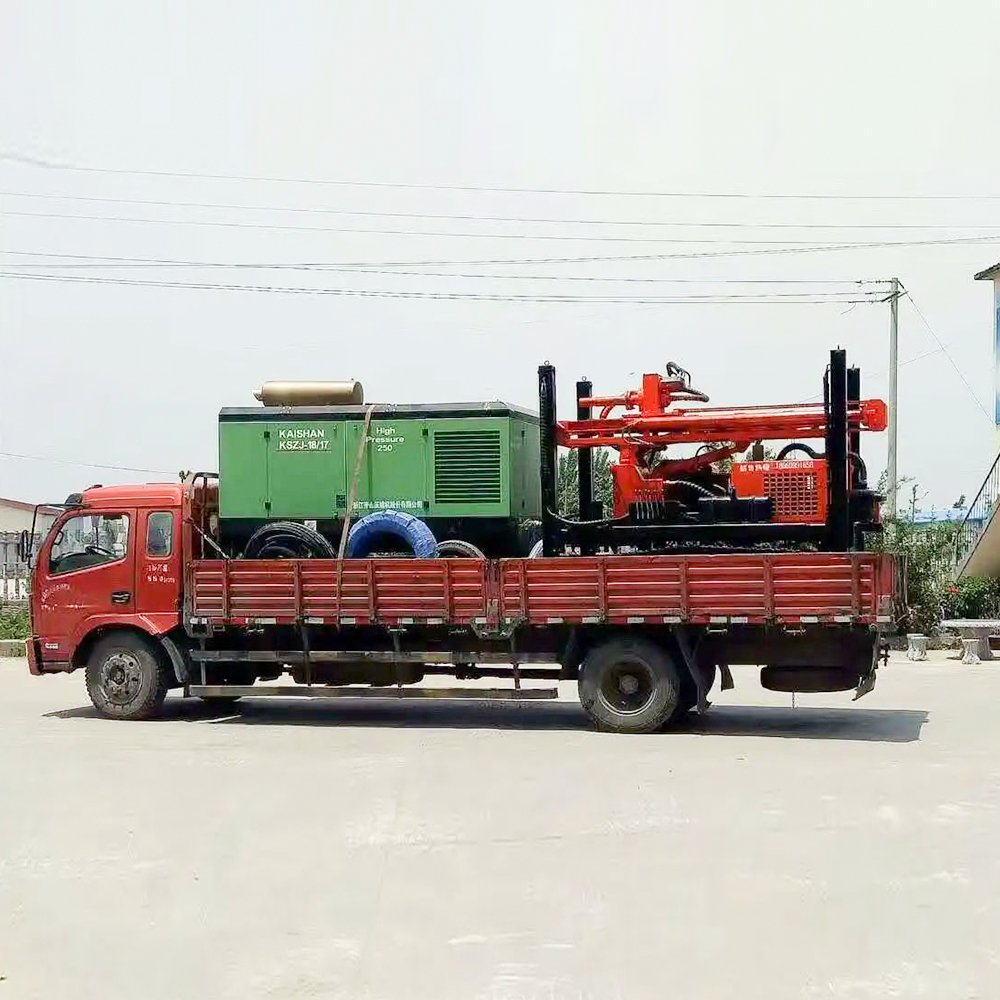 Hot Sale Kaishan Portable Air Compressor KSZJY-18/17 17bar Air Compressor for Water Well Drilling Rig