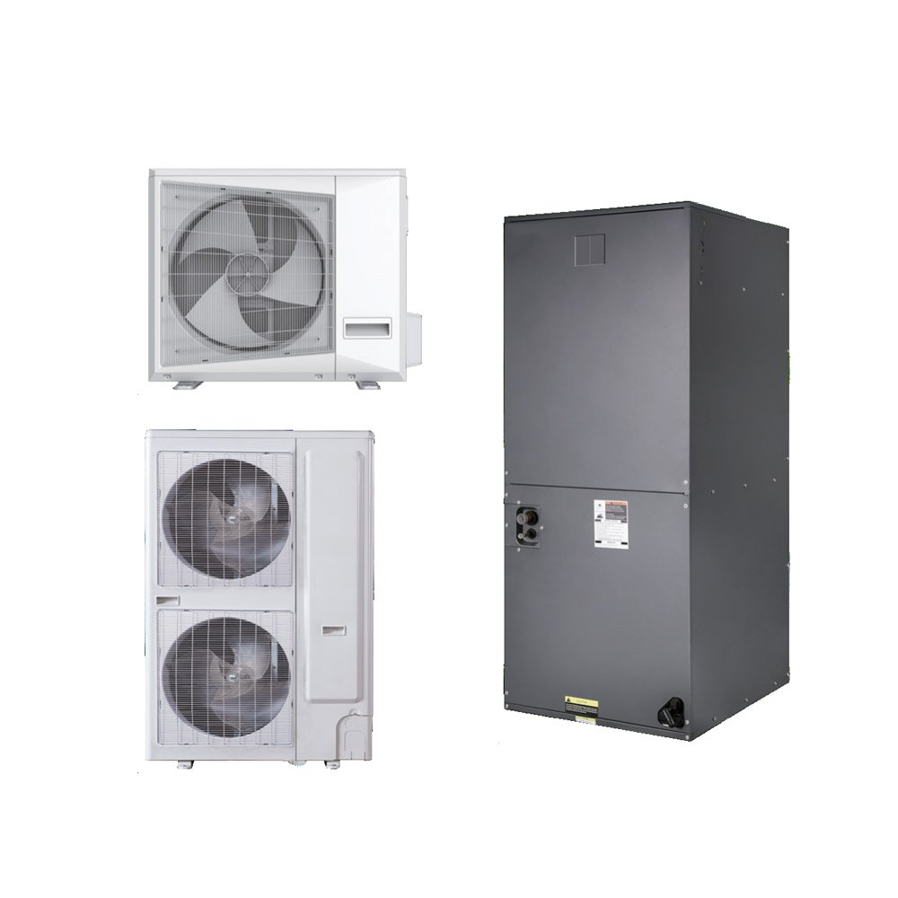 SEER 18 Top Discharge 24000btu/36000 Btu Cooling&heating Industrial Air Handler Split Air Conditioner for North America Market