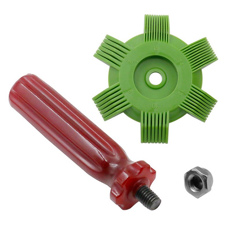 Car A/C Radiator Condenser Evaporator Fin Coil Comb Air Conditioner Coil Straightener Cleaning Tool Auto Cooling System