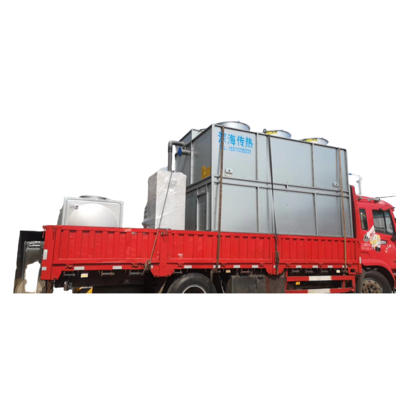 Original Factory Coil Box Closed Loop Cooling Tower for the Condenser Circulates Water for Cooling