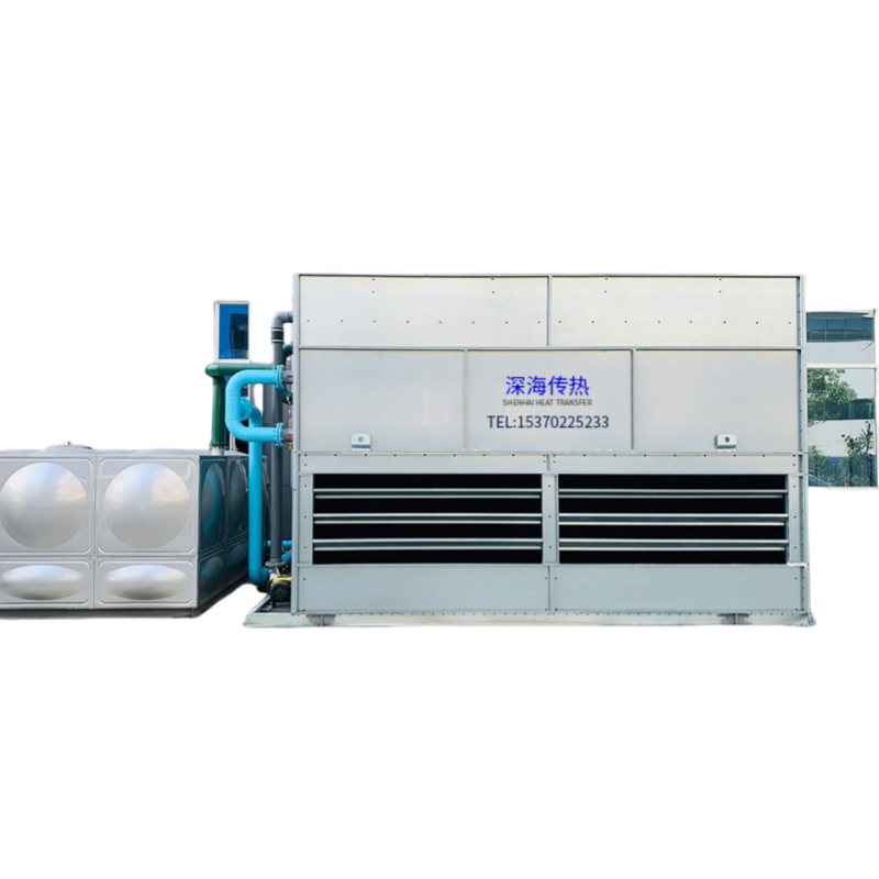 Original Factory Coil Box Closed Loop Cooling Tower for the Condenser Circulates Water for Cooling