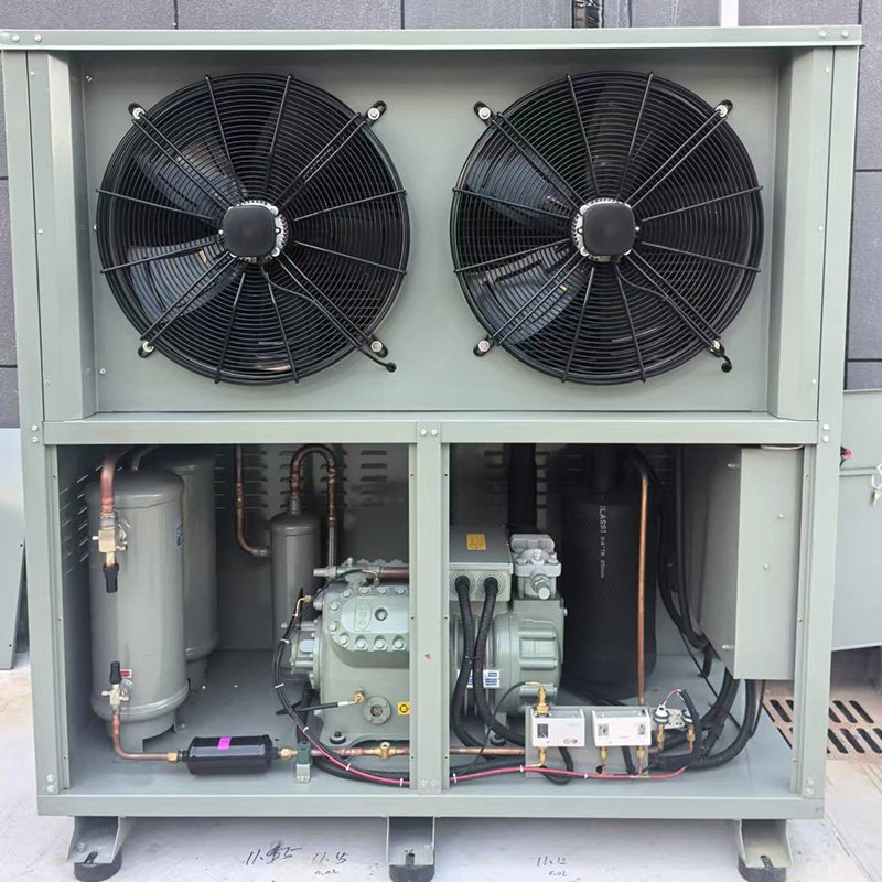 Low Noise Air Cooled Condensing Units Quick Freezing Cooling Cold Room Compressors