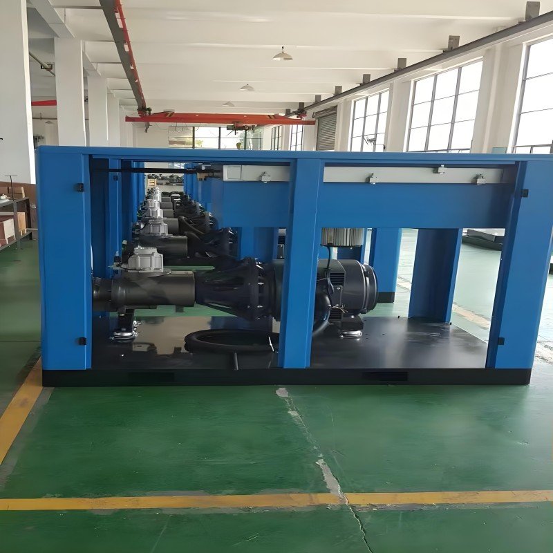 High Quality 7 8 10 13 bar Professional Manufacturer Industrial Stationary Spiral Rotary Screw air Compressor Compressors