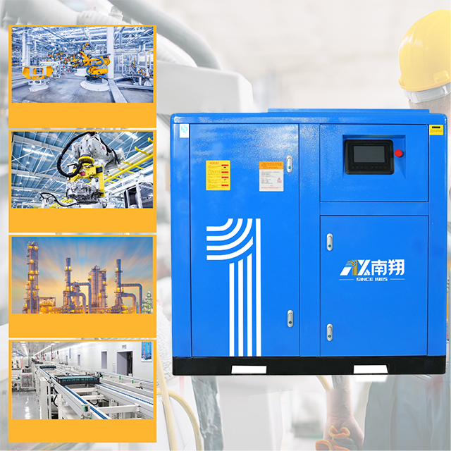 Electric 15Kw 20HP Oil-Free Water Lubrication Screw AIR COMPRESSOR Silent Oil Free Air Compressor