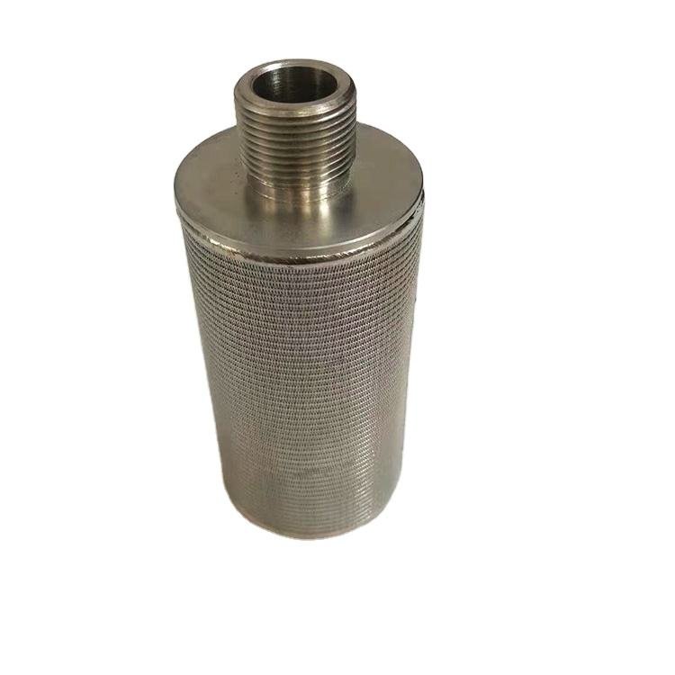 Hot Stainless Steel Hydraulic Filter element Construction Machinery Hydraulic Oil Filter element Metallic Filter Cartridge
