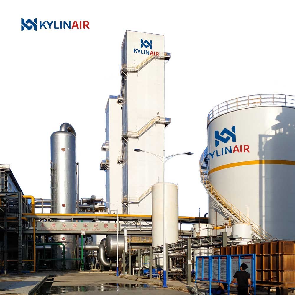ASME High Purity Nitrogen Production Extraction Generator Purifier with Double Condensation Cryogenic Air Separation Plant