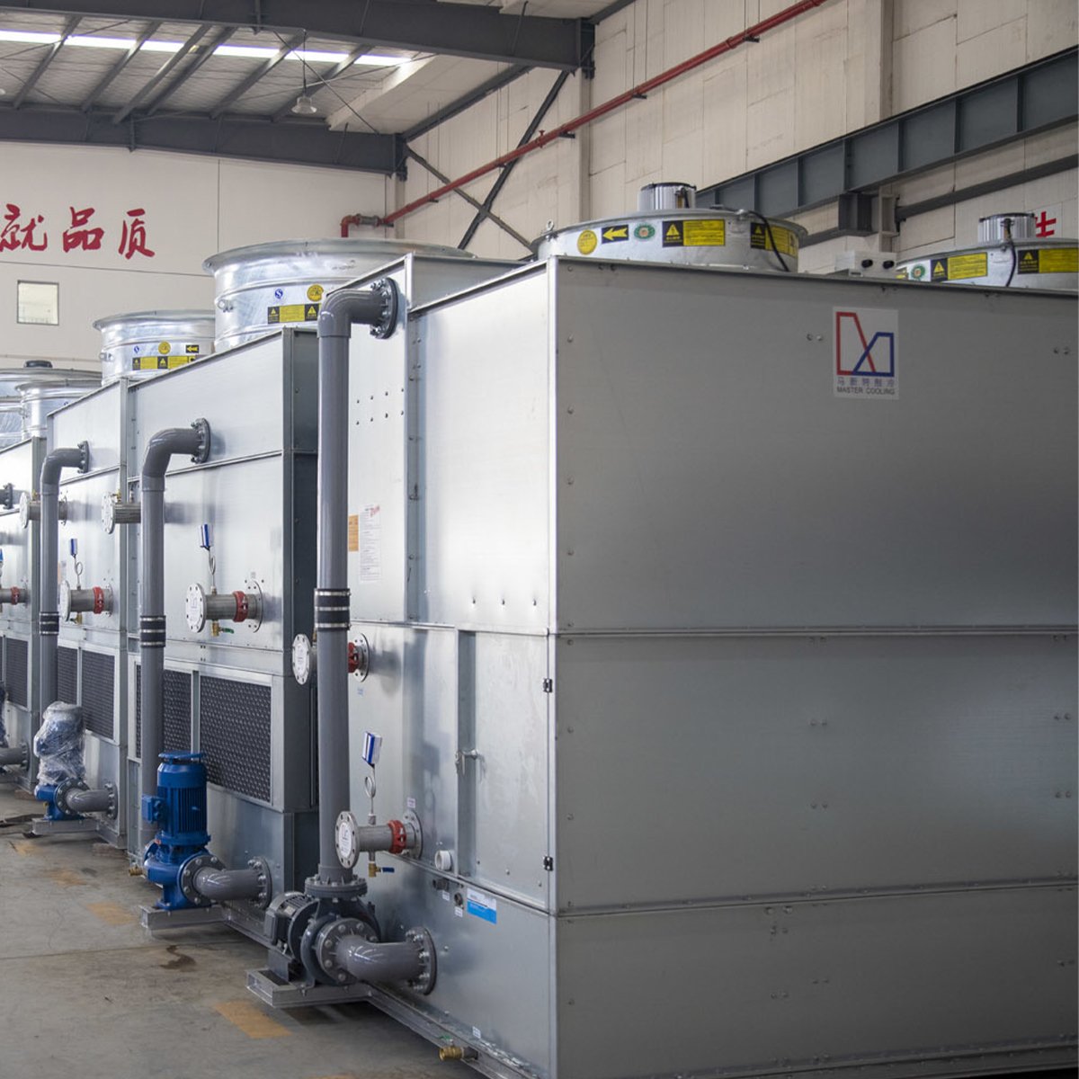 10ton Closed Loop Type Steel Cooling Tower Water Chiller Industrial Cooling Machine Cooling Tower for Sale