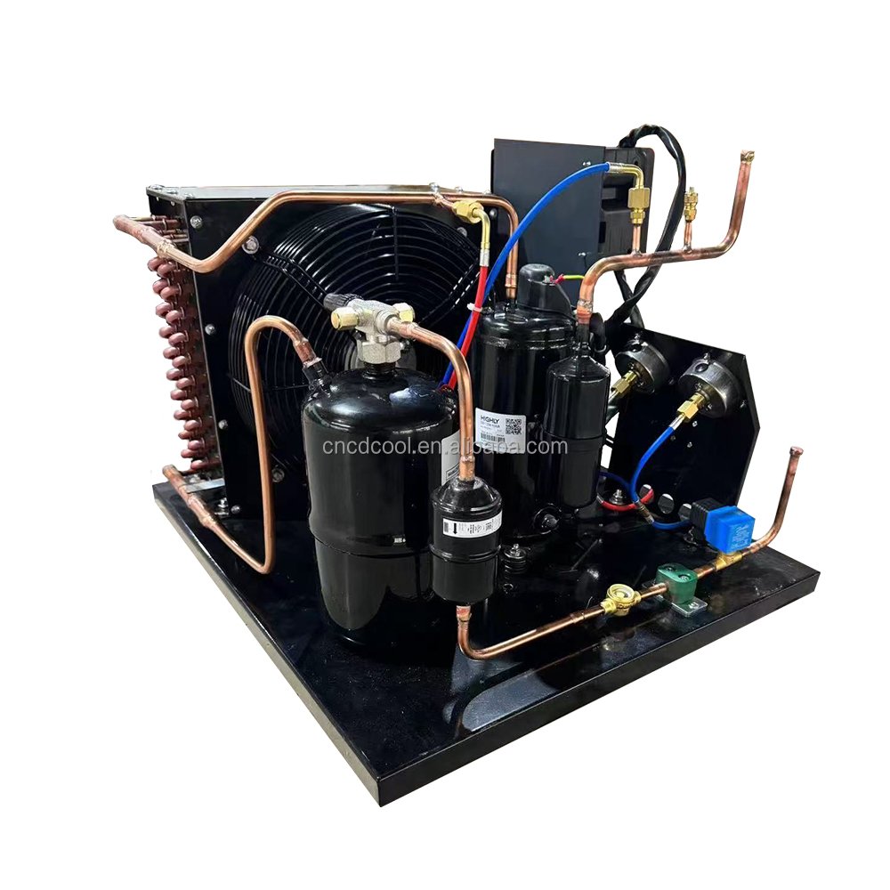 Factory Price Copeland Control Semi-Hermetic Compressor Air Cooled Condensing Unit for Refrigeration Heat Exchange Equipment
