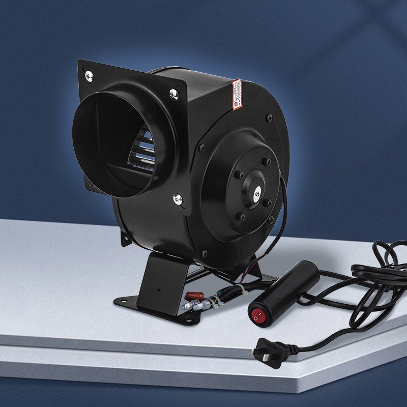 Factory Direct Restaurant High Power Exhaust Fan Used For The Lower Exhaust Of Charcoal Gas Electric Barbecue