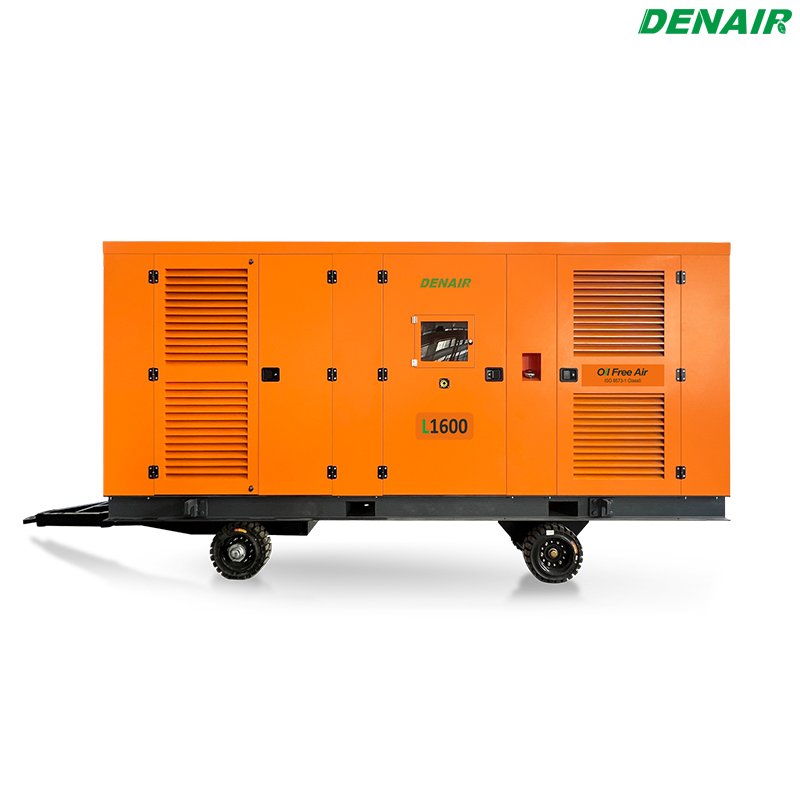 Best 1200cfm Oil Free diesel Driven Air Compressor
