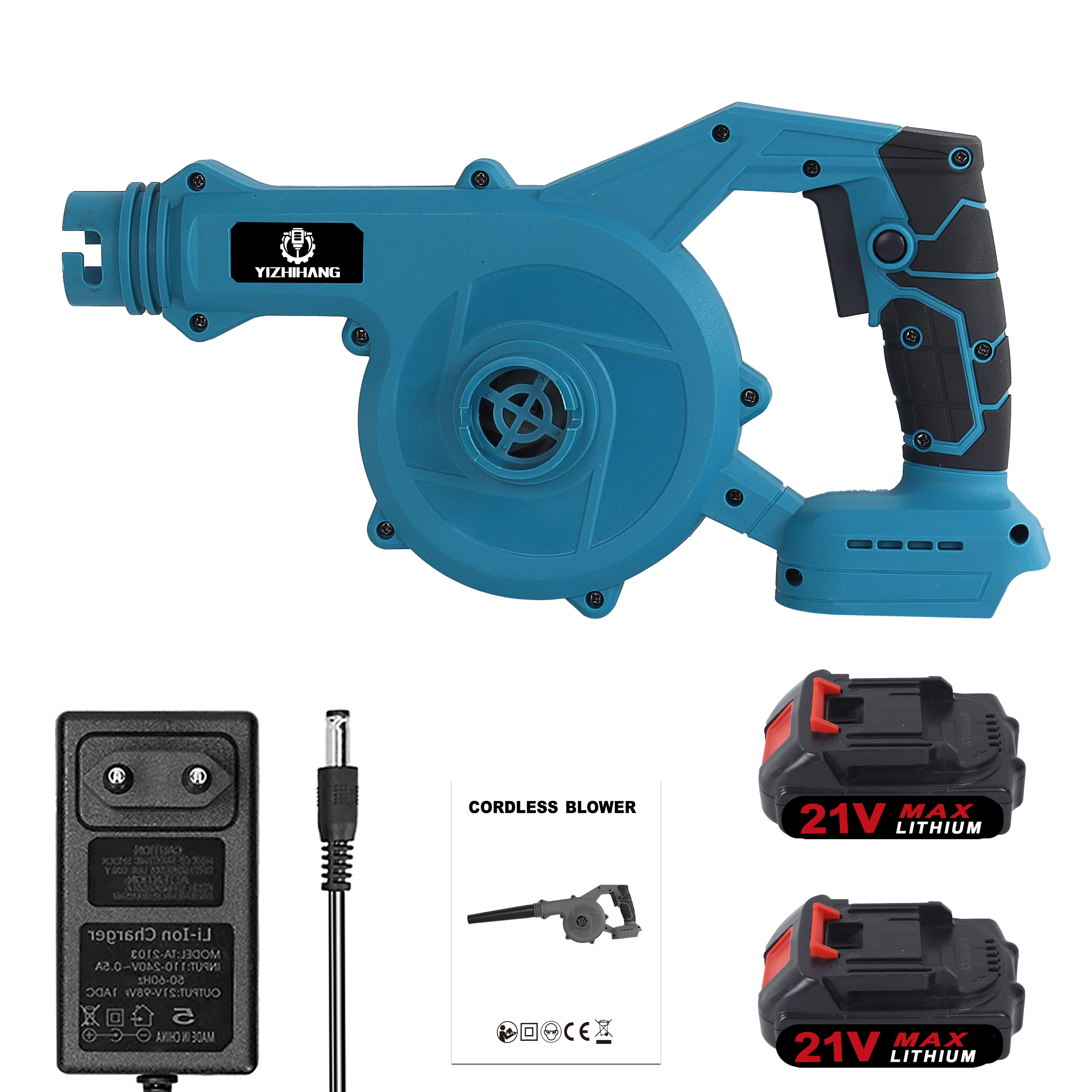 AEAB20 Hot Selling Cordless Garden Tool Li Lon Battery Leaf Blower Handhold Air Blower
