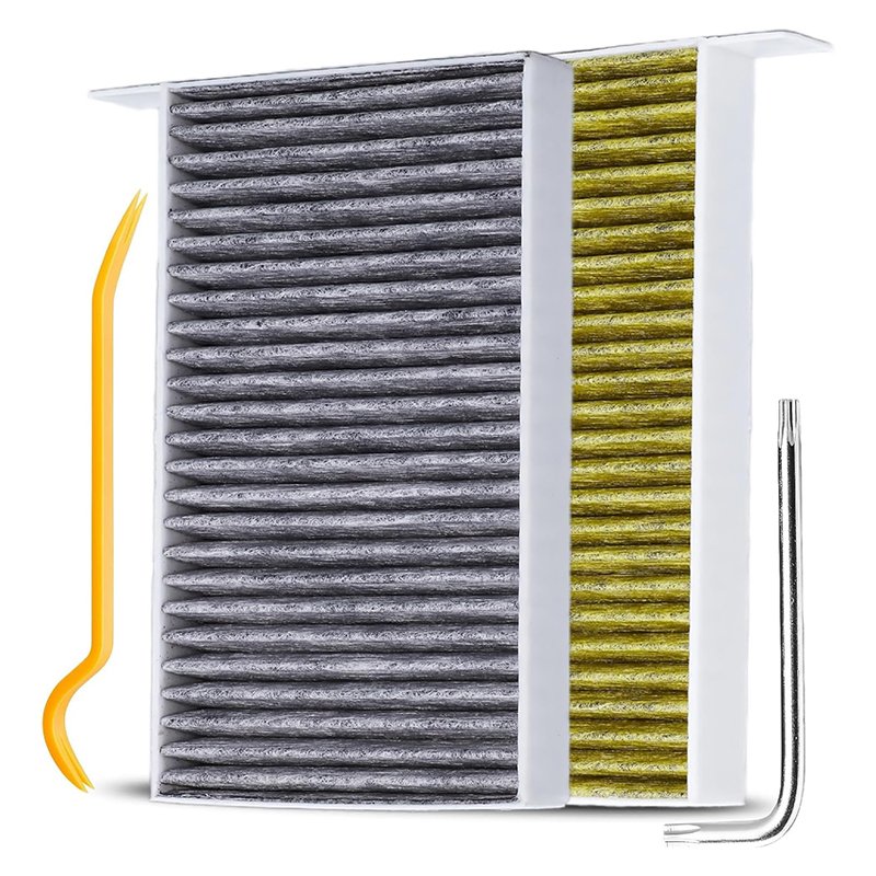 Upgraded for Tesla Model 3 Model Y Air Filter 2 Pack With More Activated Carbon Tesla Cabin Air Filter Replacement