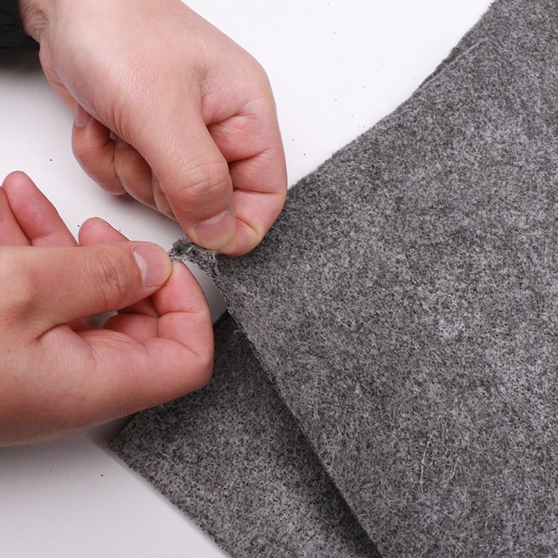 Glue Free 3 Layer HEPA Cabin Air Filter Raw Material Melt Blown Activated Carbon Non-Woven Fabric