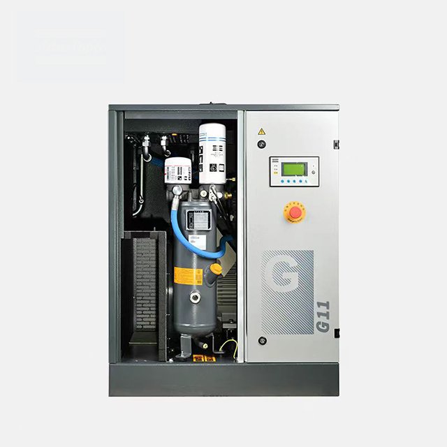Stationary Screw Air Compressor Atlas Copco G11 90kw Oil Injected Rotary Screw Compressors Ac Power Gas Air Compressor