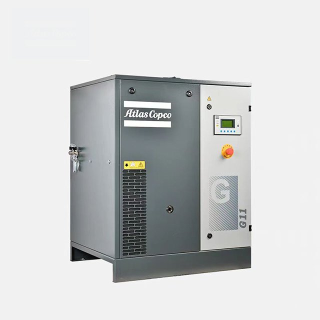 Stationary Screw Air Compressor Atlas Copco G11 90kw Oil Injected Rotary Screw Compressors Ac Power Gas Air Compressor