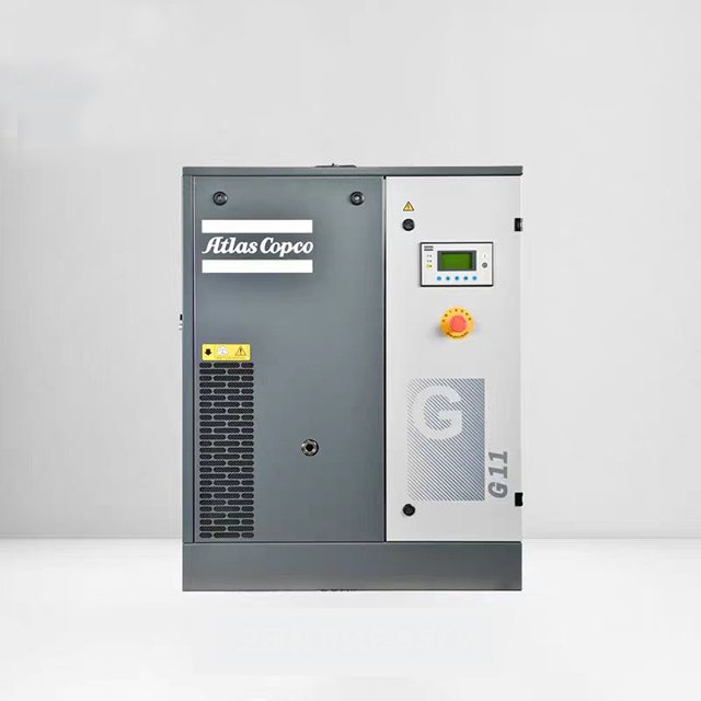 Stationary Screw Air Compressor Atlas Copco G11 90kw Oil Injected Rotary Screw Compressors Ac Power Gas Air Compressor