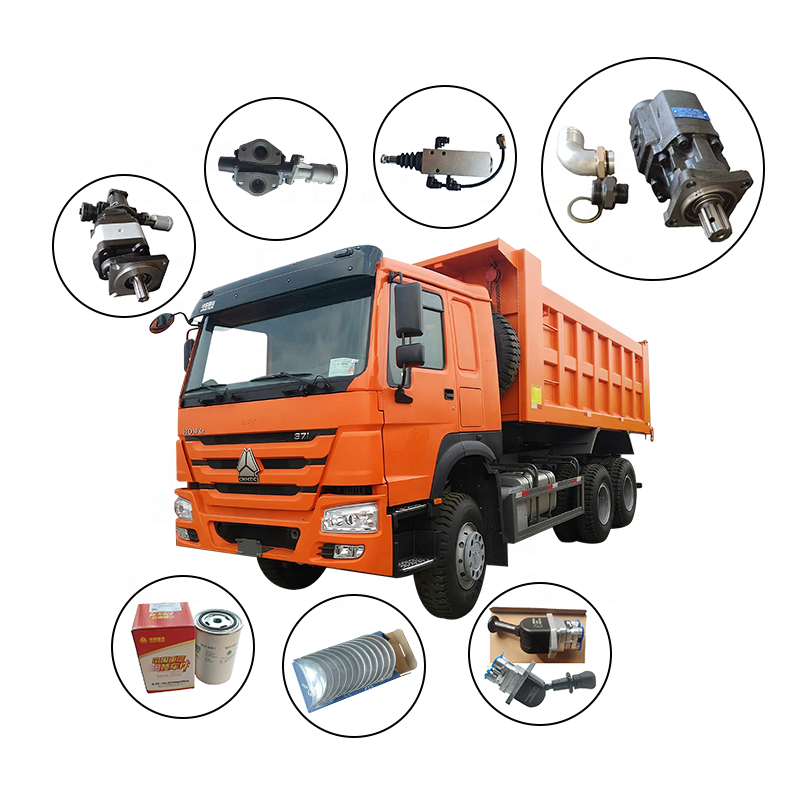 Sinotruk HOWO 371 Dump Truck Cab Refrigeration Spare Parts Air Conditioner Compressor WG1500139008 Condenser WG1642821074